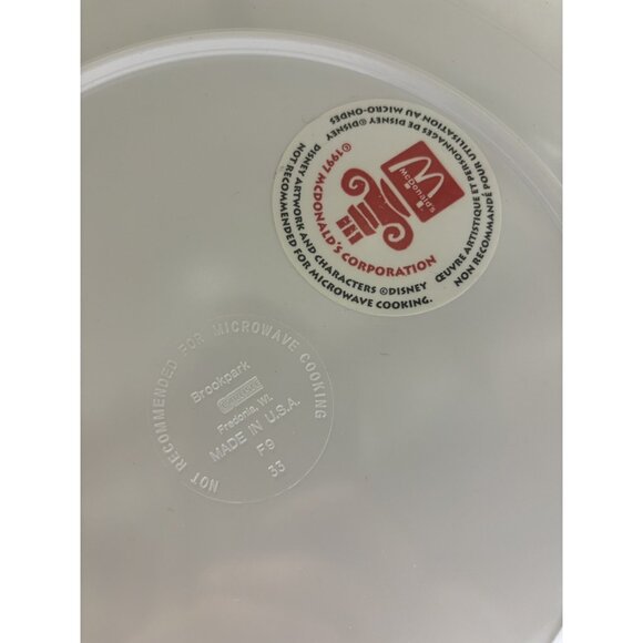 1997 McDonald's Disney's Hercules Plate-Pegasus - Picture 3 of 3